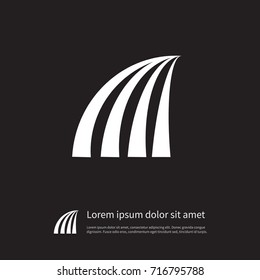 Isolated Meadow Icon. Glade Vector Element Can Be Used For Glade, Meadow, Field Design Concept.