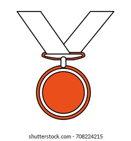 Isolated medal design