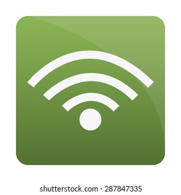 Isolated media button on a white background. Vector illustration
