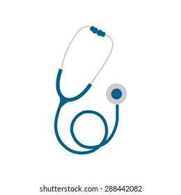 Isolated medical icon on a colored background. Vector illustration