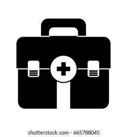 isolated medicine chest