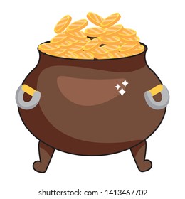 Isolated medieval pot design vector illustration