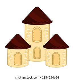 Isolated medieval tower building