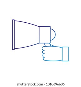 Isolated megaphone design