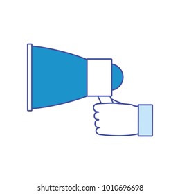 Isolated megaphone design