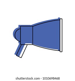 Isolated megaphone design