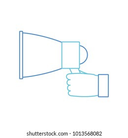 Isolated megaphone design