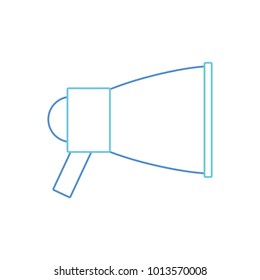 Isolated megaphone design