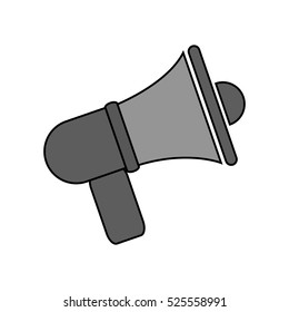 Isolated megaphone design