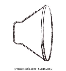 Isolated megaphone design
