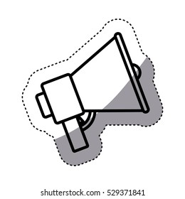 Isolated megaphone design