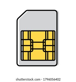Isolated memory stick icon. Technology equipment - Vector illustration