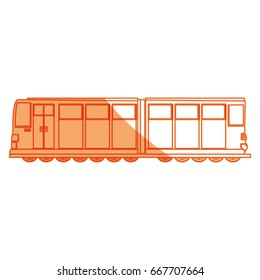 isolated merchandise train