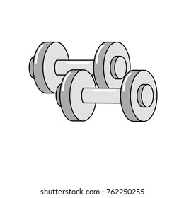 Isolated metal weight design