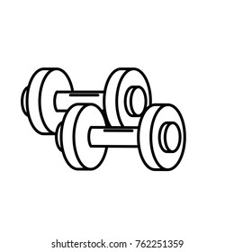 Isolated metal weight design