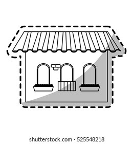 Isolated mexican building design