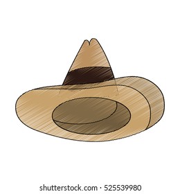 Isolated mexican hat design
