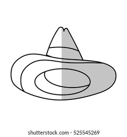 Isolated mexican hat design