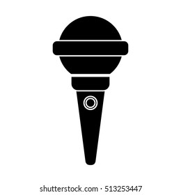 Isolated microphone of music
