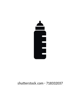 Isolated Milk Icon. Bottle Vector Element Can Be Used For Milk, Bottle, Feeding Design Concept.