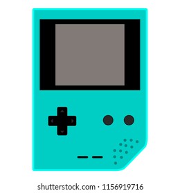 Isolated mobile videogame console icon