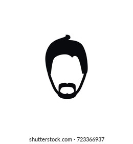 Isolated Modern Gentleman Icon. Mister Vector Element Can Be Used For Moustache, Gentleman, Mister Design Concept.