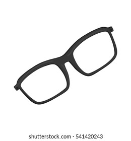 Isolated modern glasses icon vector illustration graphic design