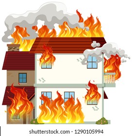 Featured image of post House On Fire Cartoon Image