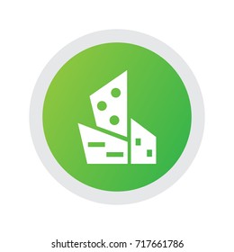 Isolated Modern Icon Symbol On Clean Background. Vector Downtown Element In Trendy Style.