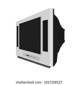 Isolated modern lcd television display device , vector icon