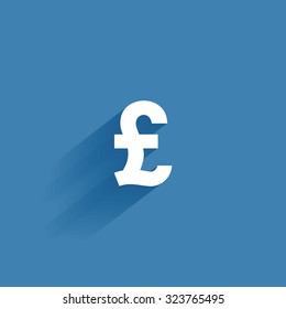 Isolated money icon on a colored background