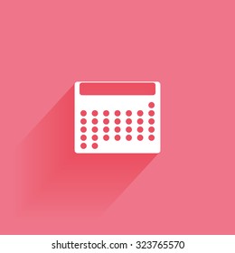 Isolated money icon on a colored background