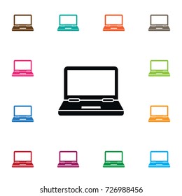 Isolated Monitor Icon. Computing Vector Element Can Be Used For Monitor, Laptop, Computing Design Concept.
