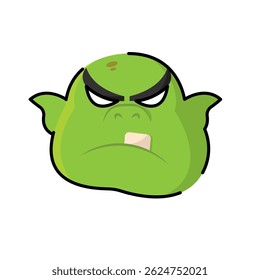 Isolated monster icon halloween cartoon draw illustration