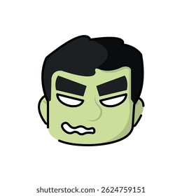 Isolated monster icon halloween cartoon draw illustration