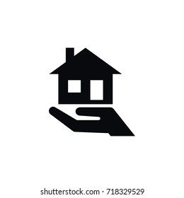 Isolated Mortgage Icon. Purchase Realtor Vector Element Can Be Used For Mortgage, House, Hand Design Concept.