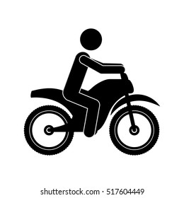 Isolated motorcycle vehicle design