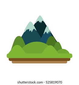 Isolated mountain design