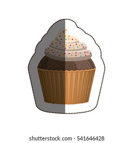 Isolated muffin design