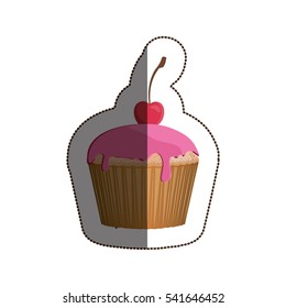 Isolated muffin design