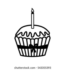 Isolated muffin design