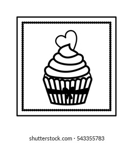 Isolated muffin design