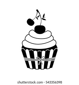 Isolated muffin design