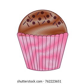 Isolated muffin design