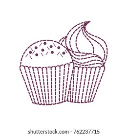 Isolated muffin design