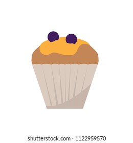 Isolated muffin icon