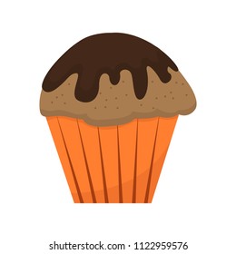 Isolated muffin icon