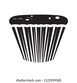 Isolated muffin icon