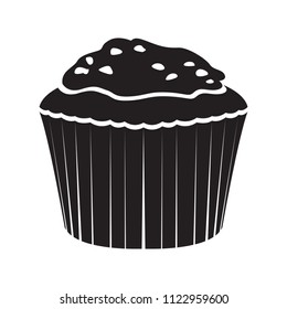 Isolated muffin icon