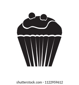 Isolated muffin icon